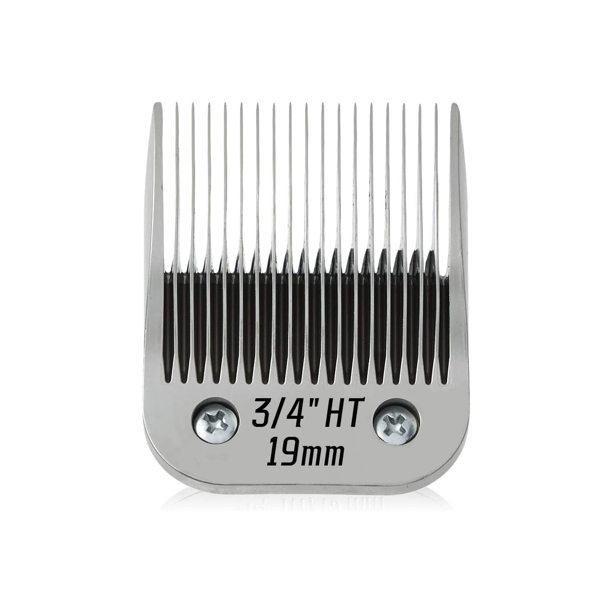 3/4' Ht Detachable Replacement Stainless Steel Blades,Compatible With Oster Classic 76/Star-Teq/Power-Teq Andi A*Dis Agc,Bdc,Bgc,Mbg Series Clippers,Cut Length 3/4-Inch(19Mm)