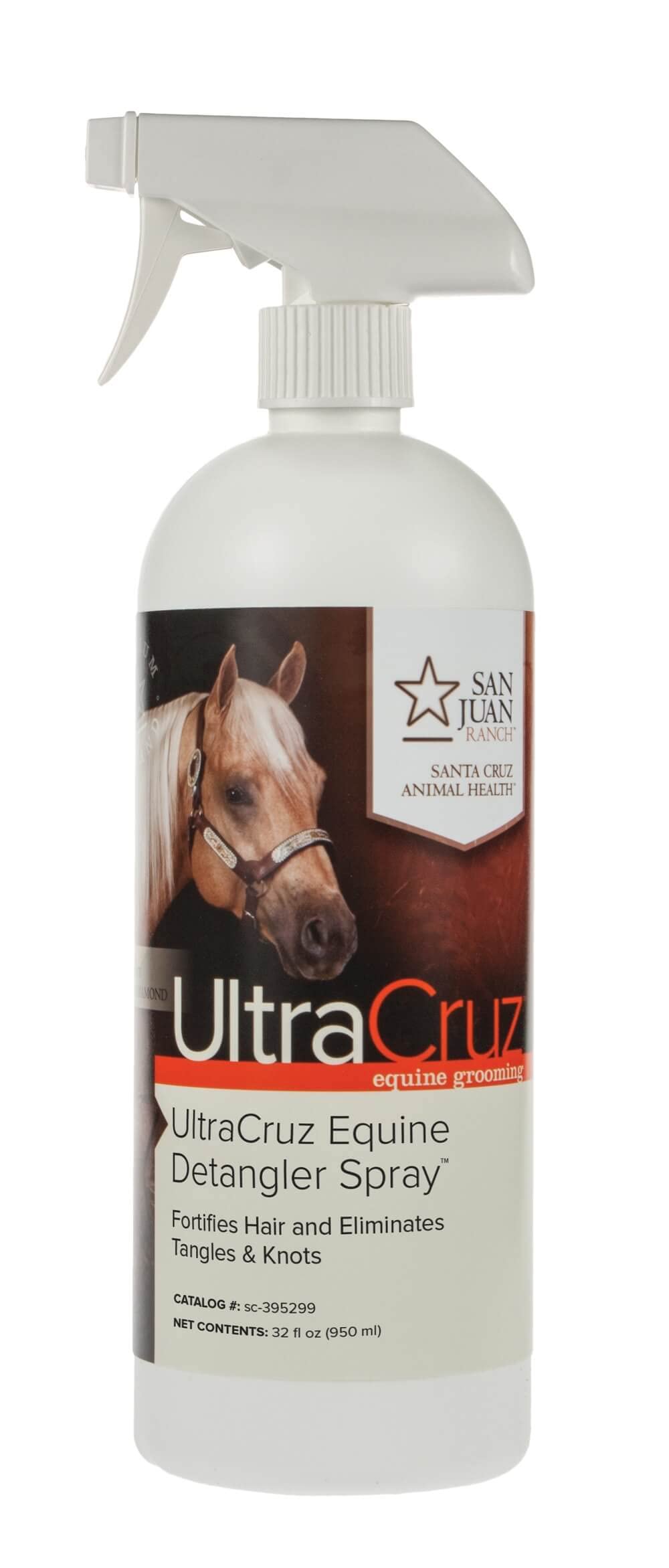 Ultracruz Equine Detangler Spray For Horses, 32 Oz