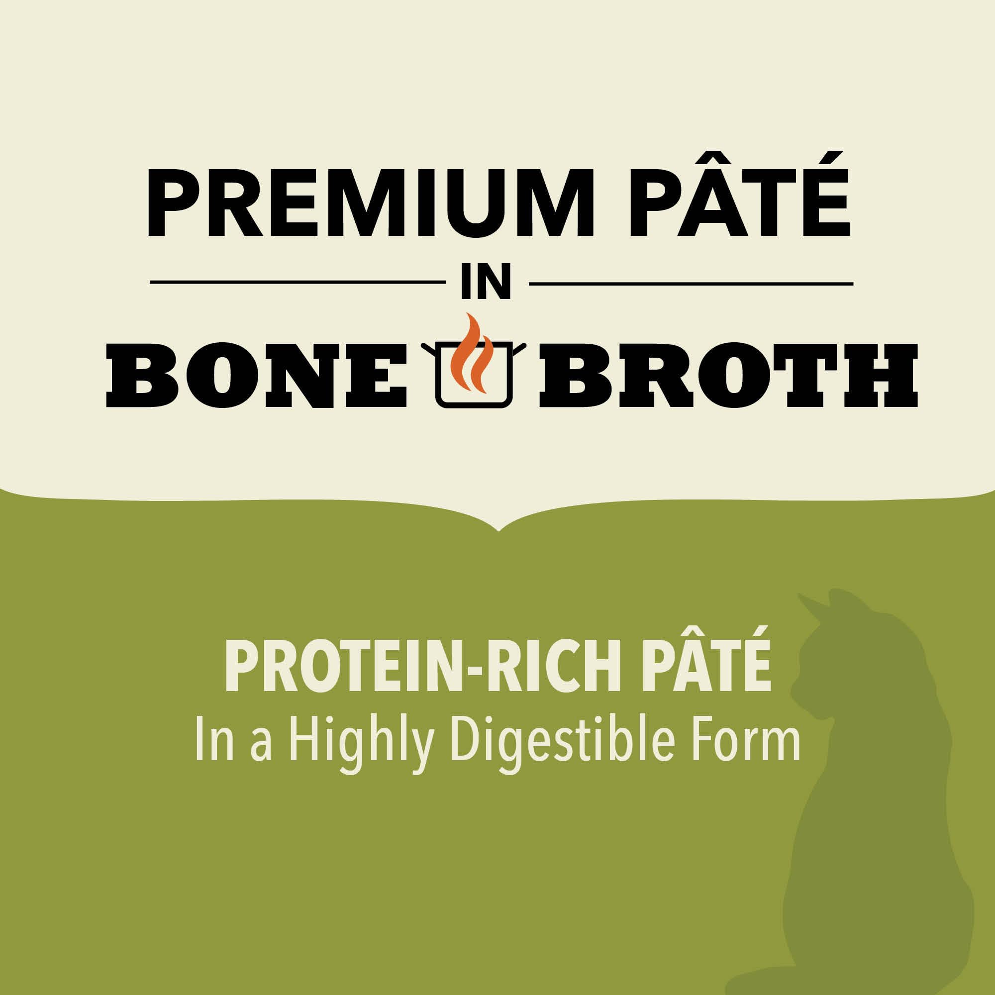 ACANA Premium Pate Wet Cat Food in Bone Broth Chicken + Fish Recipe 5.5oz Cans (12 count)
