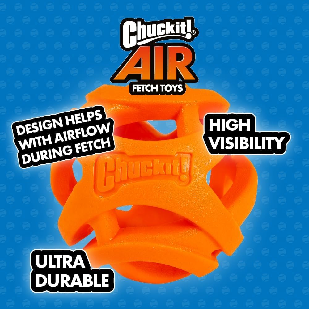 Canine Hardware 32215 Chuckit Breathe Right Stick - Orange, Large - Pack Of 3
