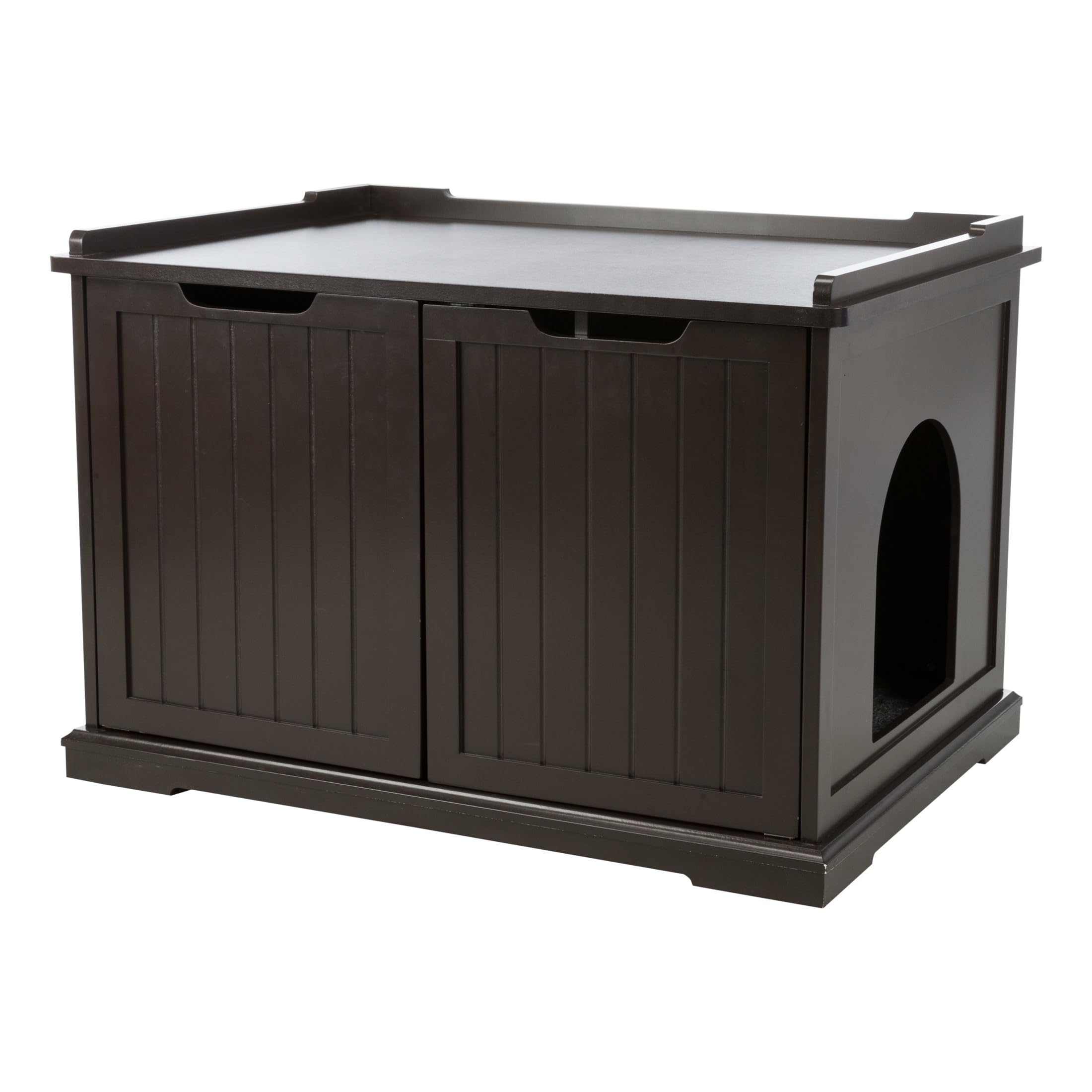 Trixie Furniture Style Xl Cat Litter Box Enclosure, Hidden Cat Washroom, Side Table Pet Home, Espresso-Brown