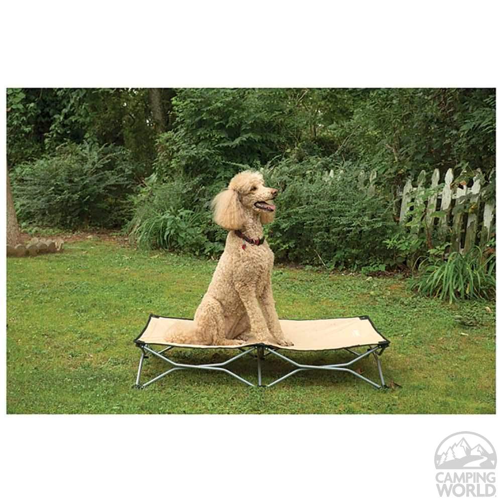 Carlson Pet Products Large Portable Pup Travel Pet Bed, Tan