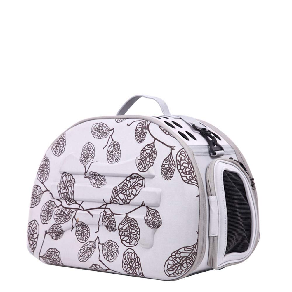 Pet Life 'Narrow Shelled' Perforated Lightweight Collapsible Military Grade Fashion Designer Travel Pet Dog Carrier Crate, Pink,
