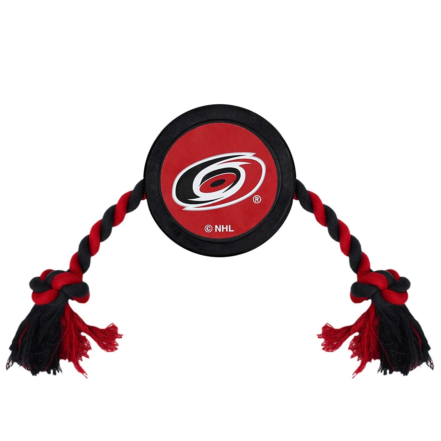 Pets First Nhl Carolina Hurricanes Puck Toy For Dogs & Cats. Play Hockey With Your Pet With This Licensed Dog Tough Toy Reward!