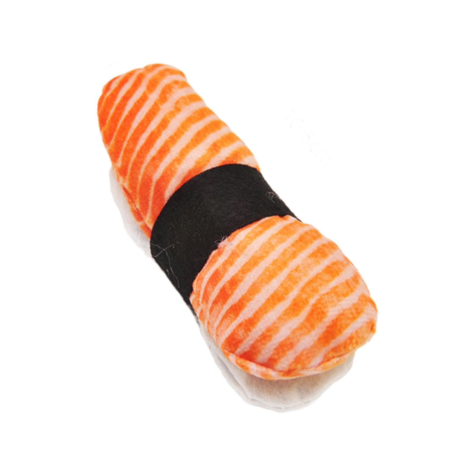 Atorse Sushi Catnip Toy For Cats Cute Soft Kitten Catnip Toys For Cats Kitten Kitty Salmon