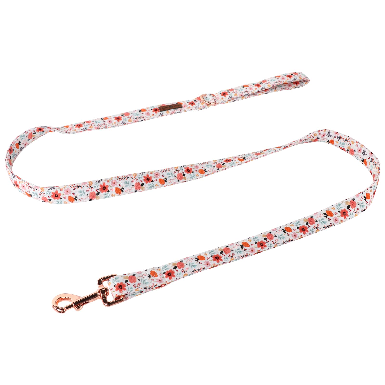 Lionet Paws Dog Leash,Summer Floral Handmade Dog Training Leash Pet Supply