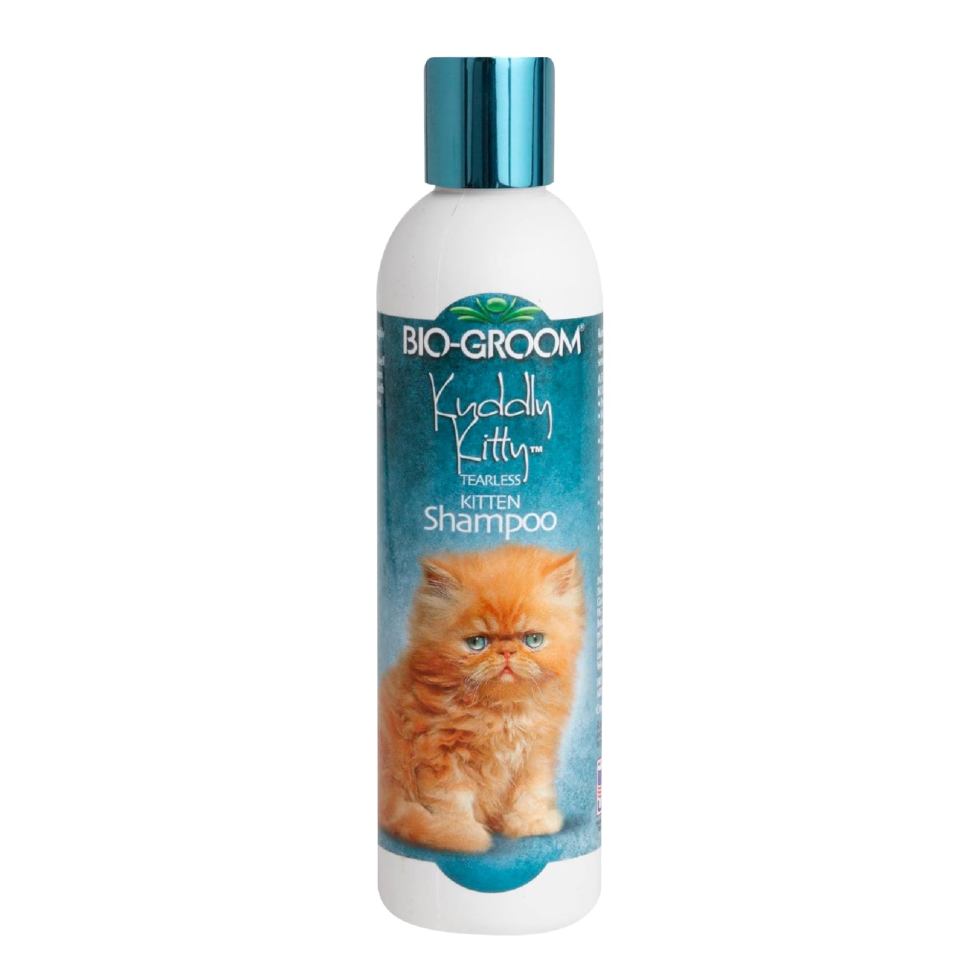 Bio-Groom Kuddly Kitty Shampoo - Tearless, Gentle Kitten Shampoo, Soap-Free, Cat Bathing Supplies, Quick Rinse, Cat & Kitten Gro
