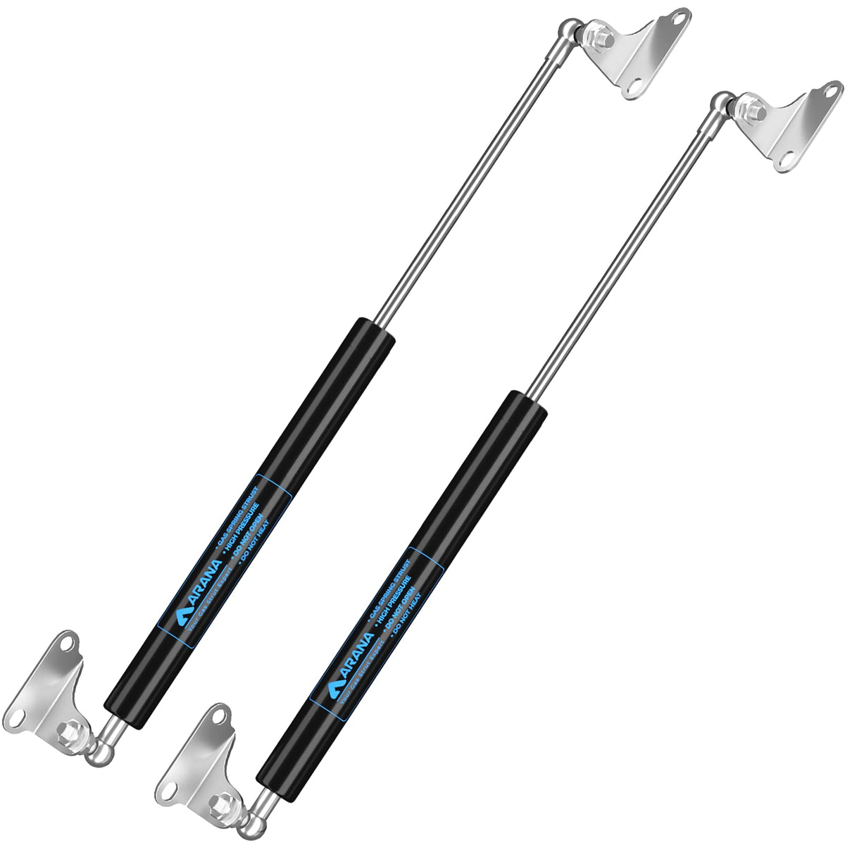 Arana 15 Inch Lift Support Struts Gas Spring Shocks 300 N67 Lb Per Prop For Rv Bed Floor Hatch Trap Door Tv Cabinet Heavy Duty B