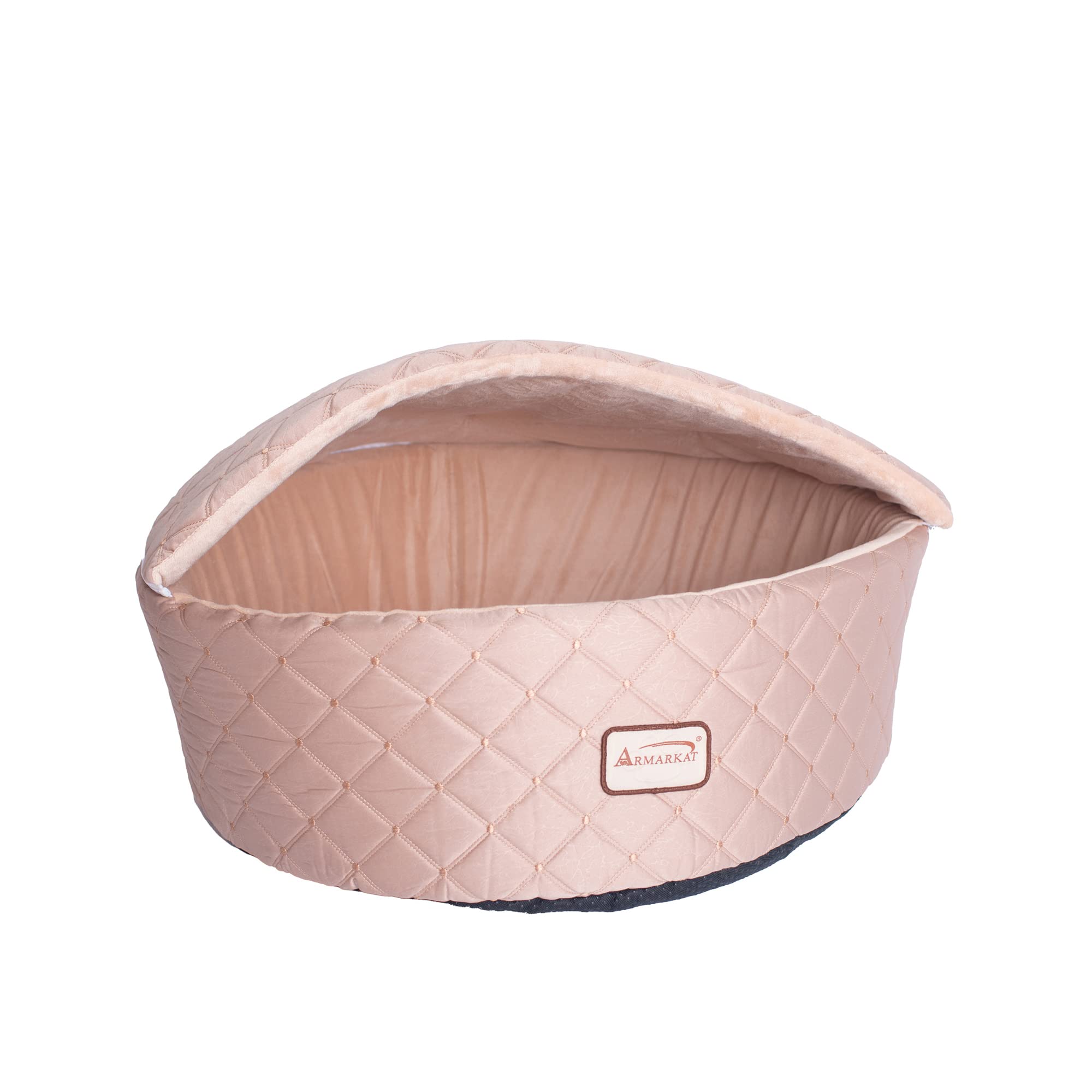 Armarkat Cat Bed, Medium, Light Apricot