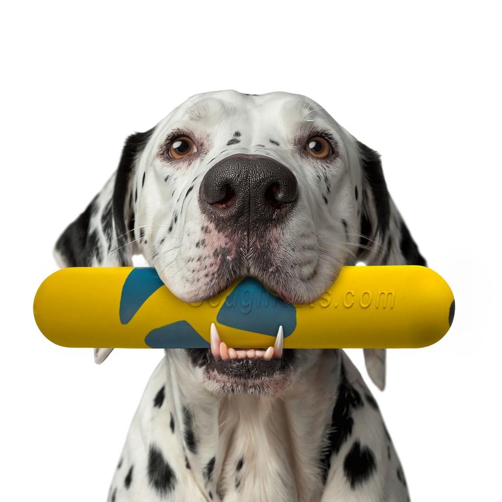 Goughnuts Medium Water Stick - Floating Dog Toys For Water Fetch, Interactive Heavy Duty Dog Pool Toy For Aggressive Chewers, Na