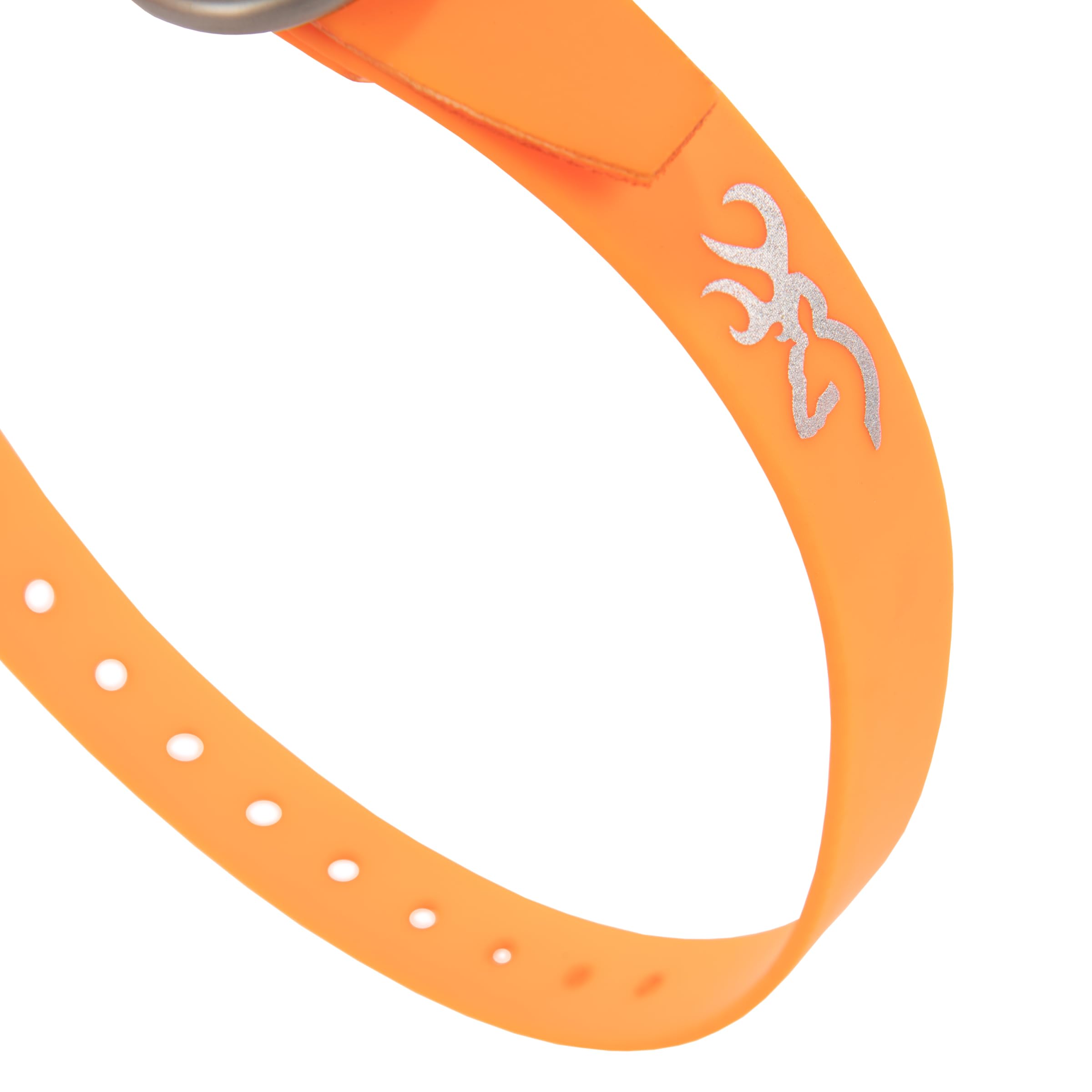 Browning Performance Rubber Dog Collar, Waterproof Trim To Fit Dog Collar, Blaze, One Size