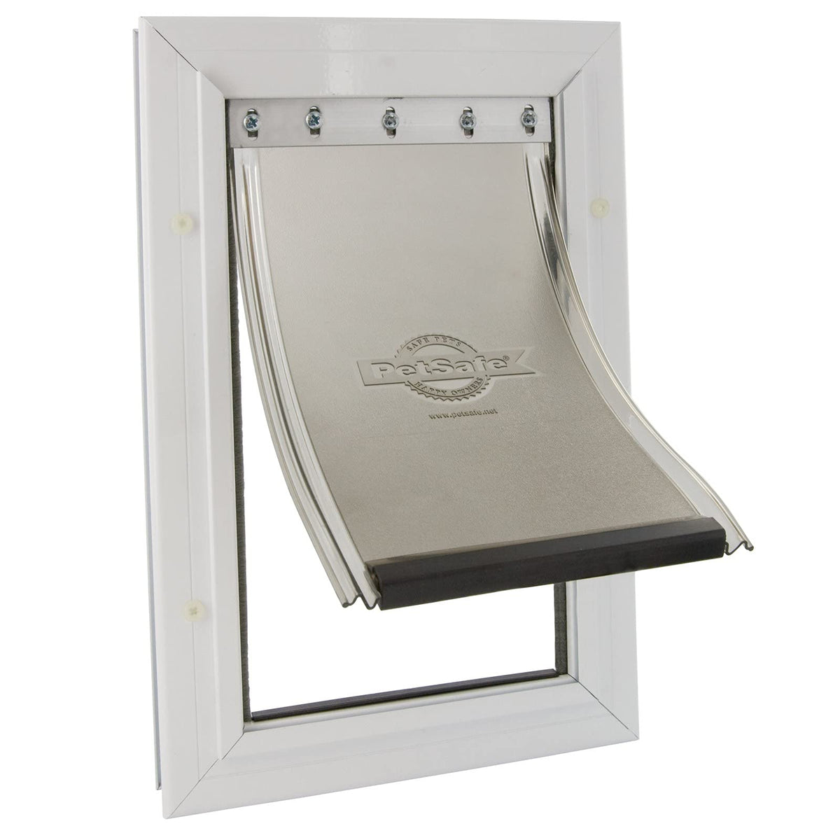 Petsafe, Staywell, Aluminium Pet Door, Large, Solid Design, Easy Install,White