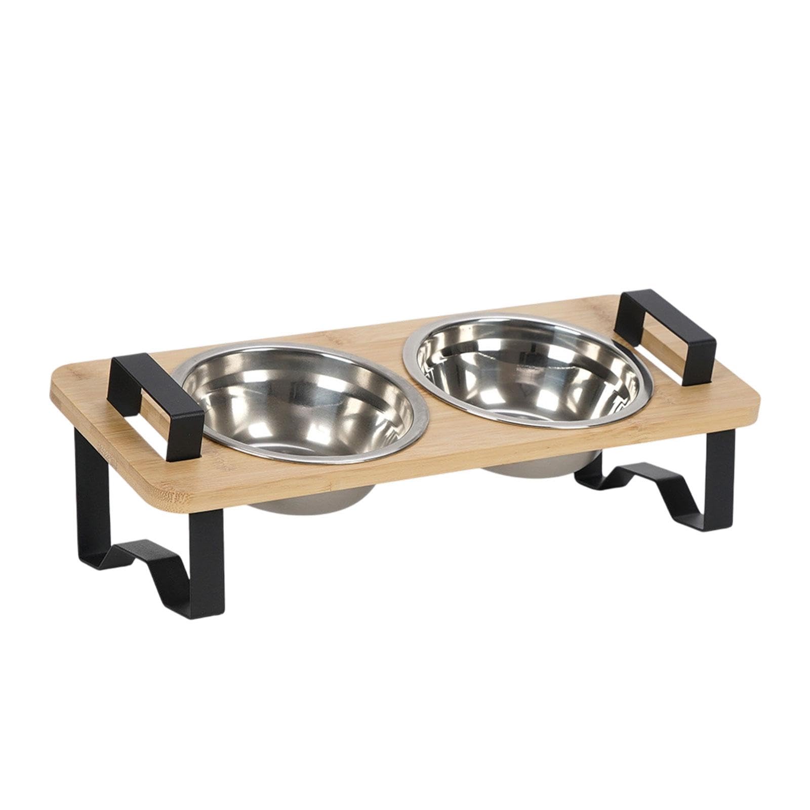 Atorse Raised Cat Food Bowl Cat Dishes Food Dispenser Elevated Dog Bowls With Stand