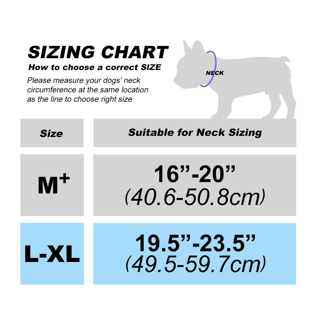 Tspro Tactical Dog Collar With Metal Buckle & Patch, 1.5 Inch Wide, Adjustable, Durable Thick Collar For Medium To Large Dogs (C