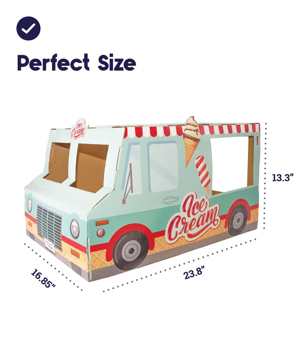 Catstages Kitty Cat Play Condo Ice Cream Truck