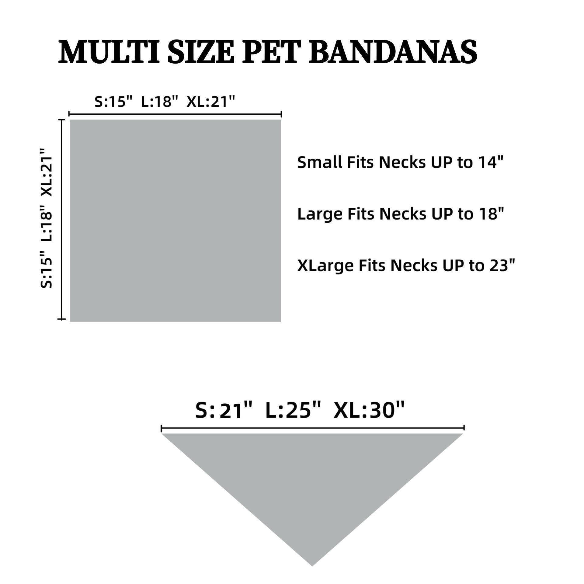 Gofshy Boy Dog Bandanas Blue Stripes Printing Adjustable Dog Breed Bib Cute Cotton Scarf Handkerchief for XLarge&Large Dogs