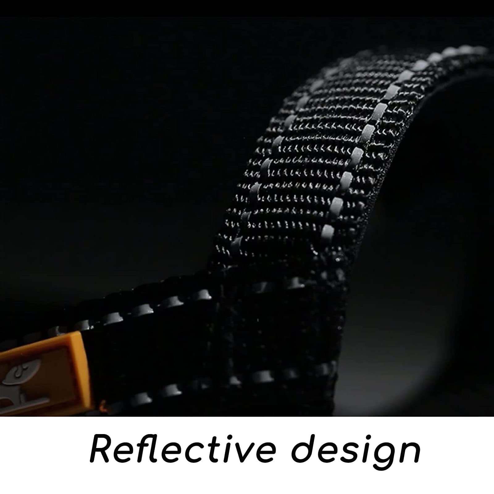 Dog Head Collar, Head Collar With Reflective Strap To Stop Pulling For Small Medium And Large Dogs, Adjustable (L, Orange)