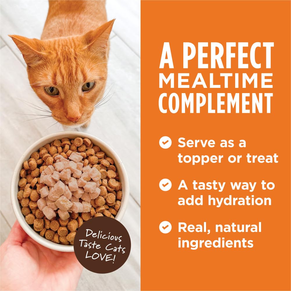 Instinct Healthy Cravings Grain Free Real Tuna Recipe Natural Wet Cat Food Topper by Natures Variety, 3 oz. Pouches (Case of 24