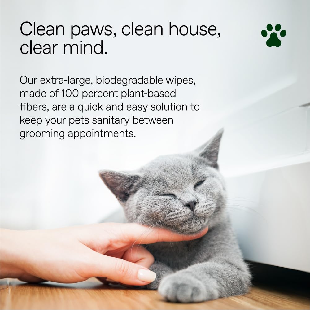 Aloh Hypoallergenic | All-Natural | Multi-Purpose Pet Wipes, Unscented 50Ct Wipes | 3 Pack Of 50Ct Wipes (150 Wipes)