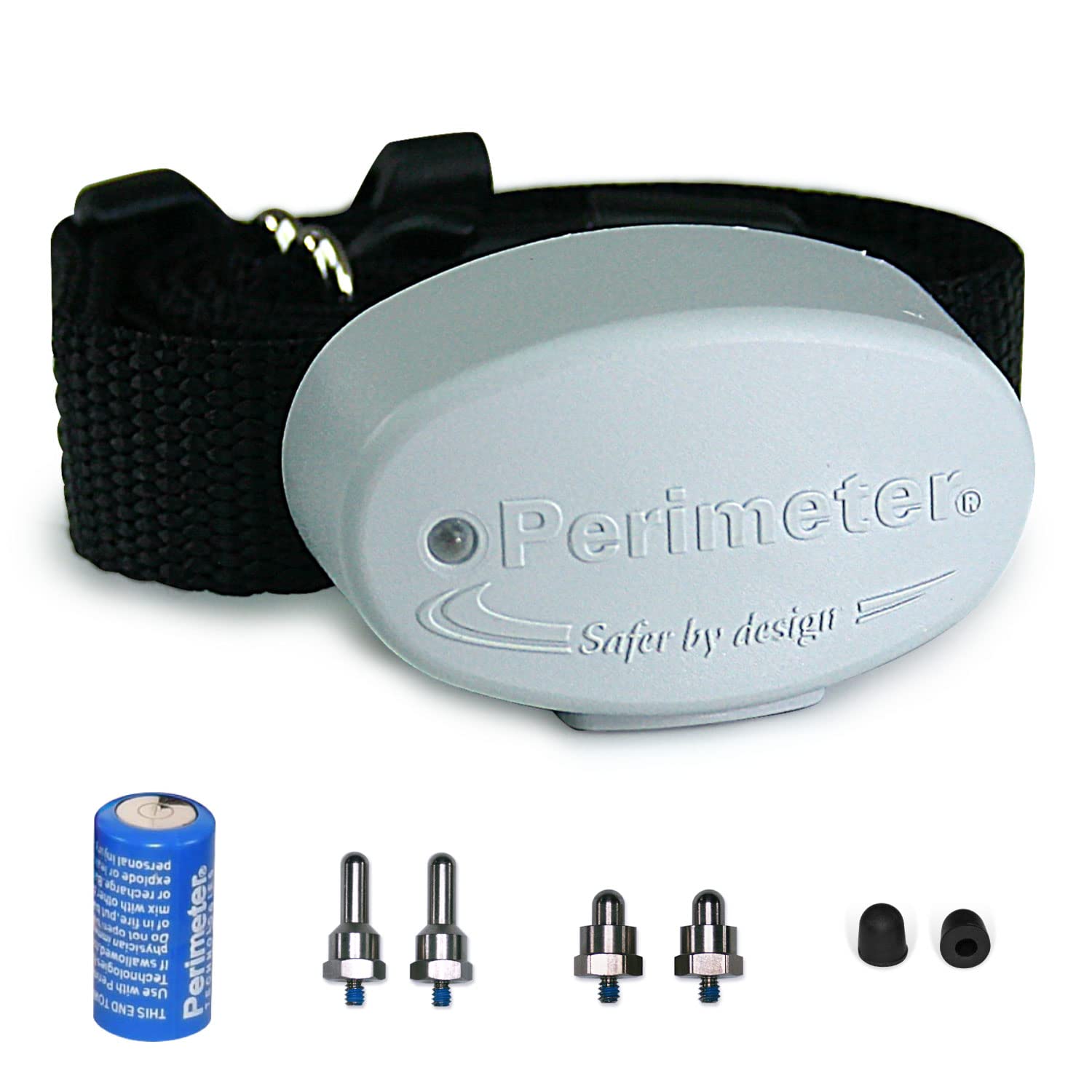 Perimeter Technologies Invisible Fence R21 Replacement Collar 10K - 1 Dog And Free Backup Collar Strap
