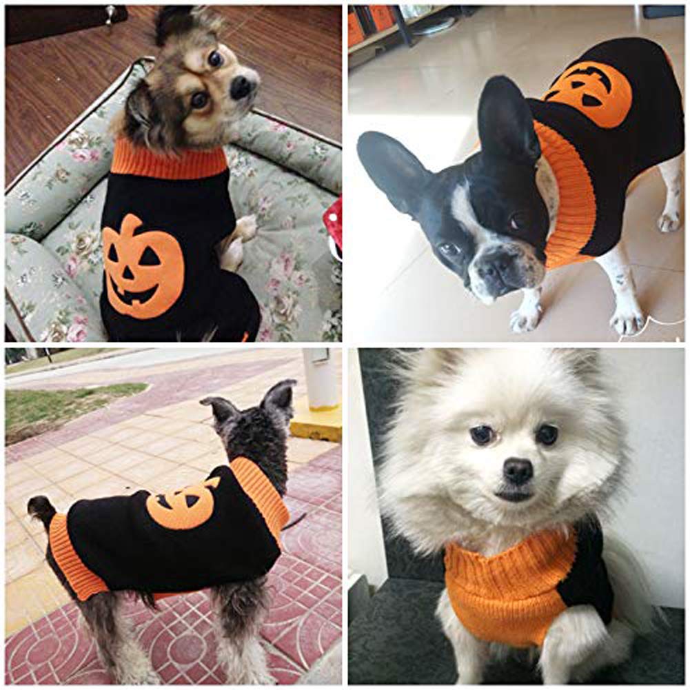 Hapee Dog Sweaters, Halloween Pet Clothes For Dog Cat