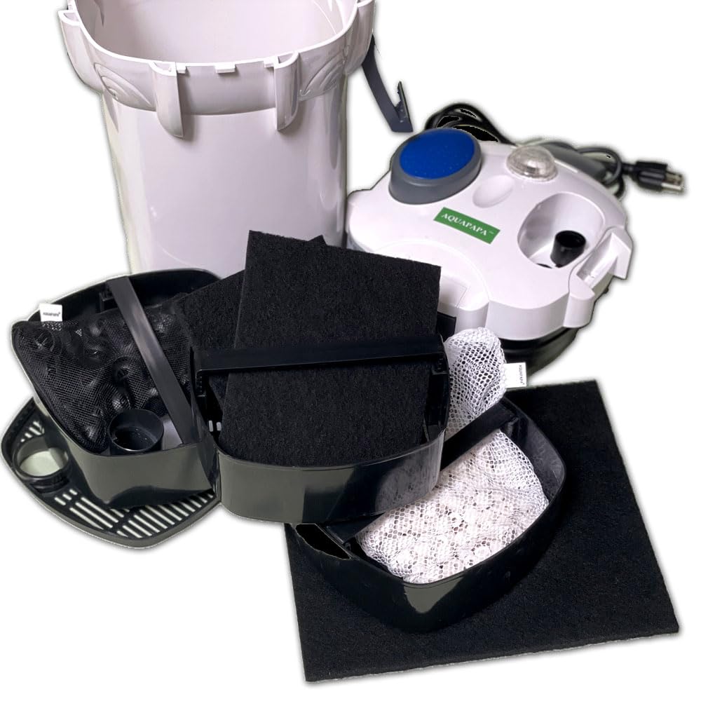 Activated Carbon Filter Media Pad 2-Pack 17.5'X 11.8' Cut-To-Fit Sponge Foam Sheet For Freshwater N Saltwater Aquarium Fish Tank Turtle Pond Reef Canister