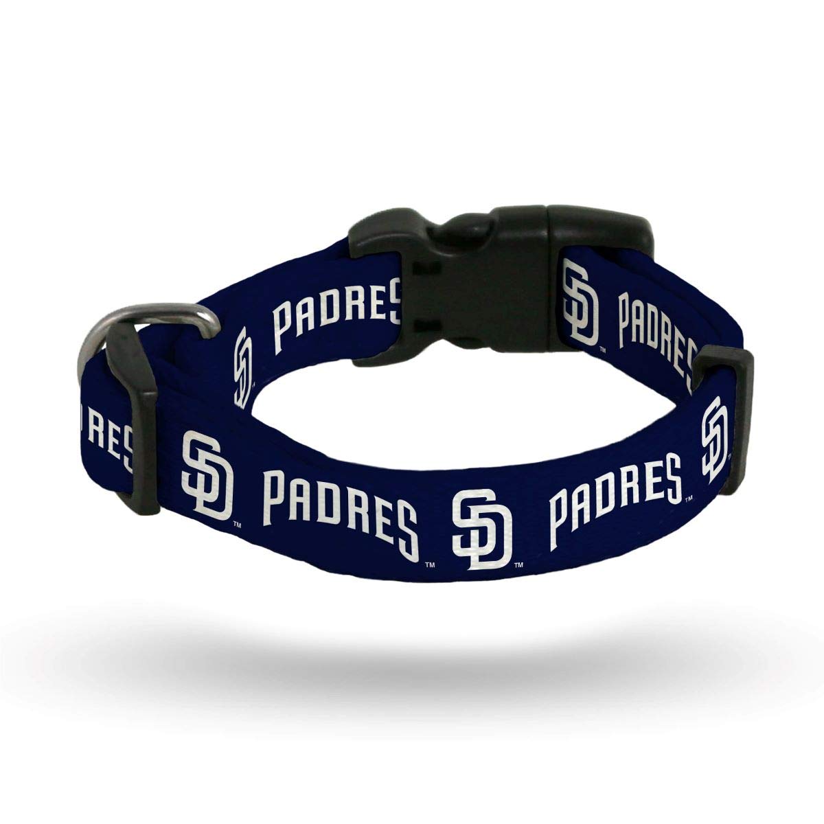 Rico Industries Mlb San Diego Padres Pet Collarpet Collar Large, Team Colors, Large