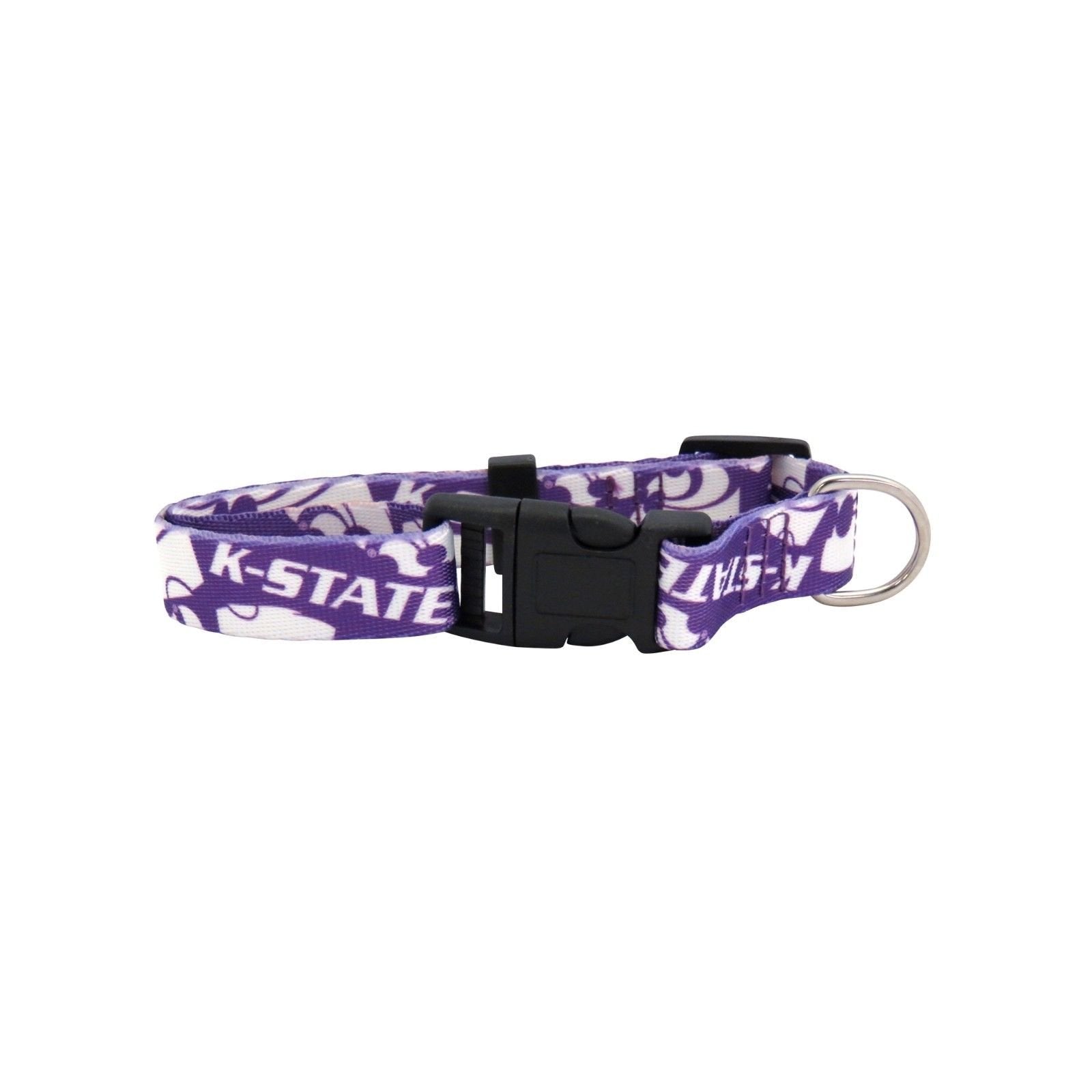 Littlearth NCAA Kansas State Wildcats Pet Collar, Team Color, Small