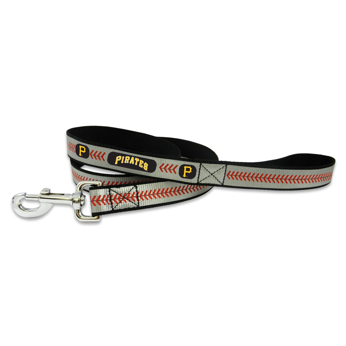 MLB Pittsburg Pirates Baseball Pet Leash, Reflective, Large