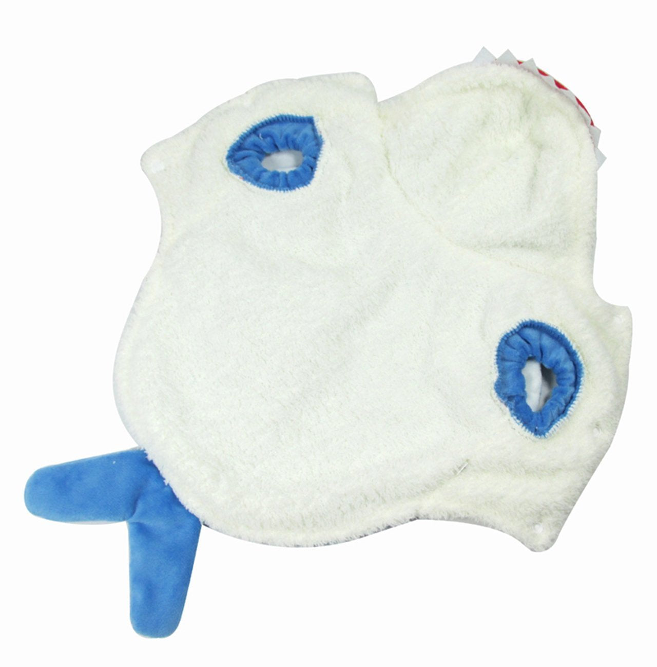 Mogoko Pet Shark Costume - Fleece Hoodie for Dogs & Cats, XXXL Size, Blue, Model MMUS2016687, Perfect for Halloween & Christmas