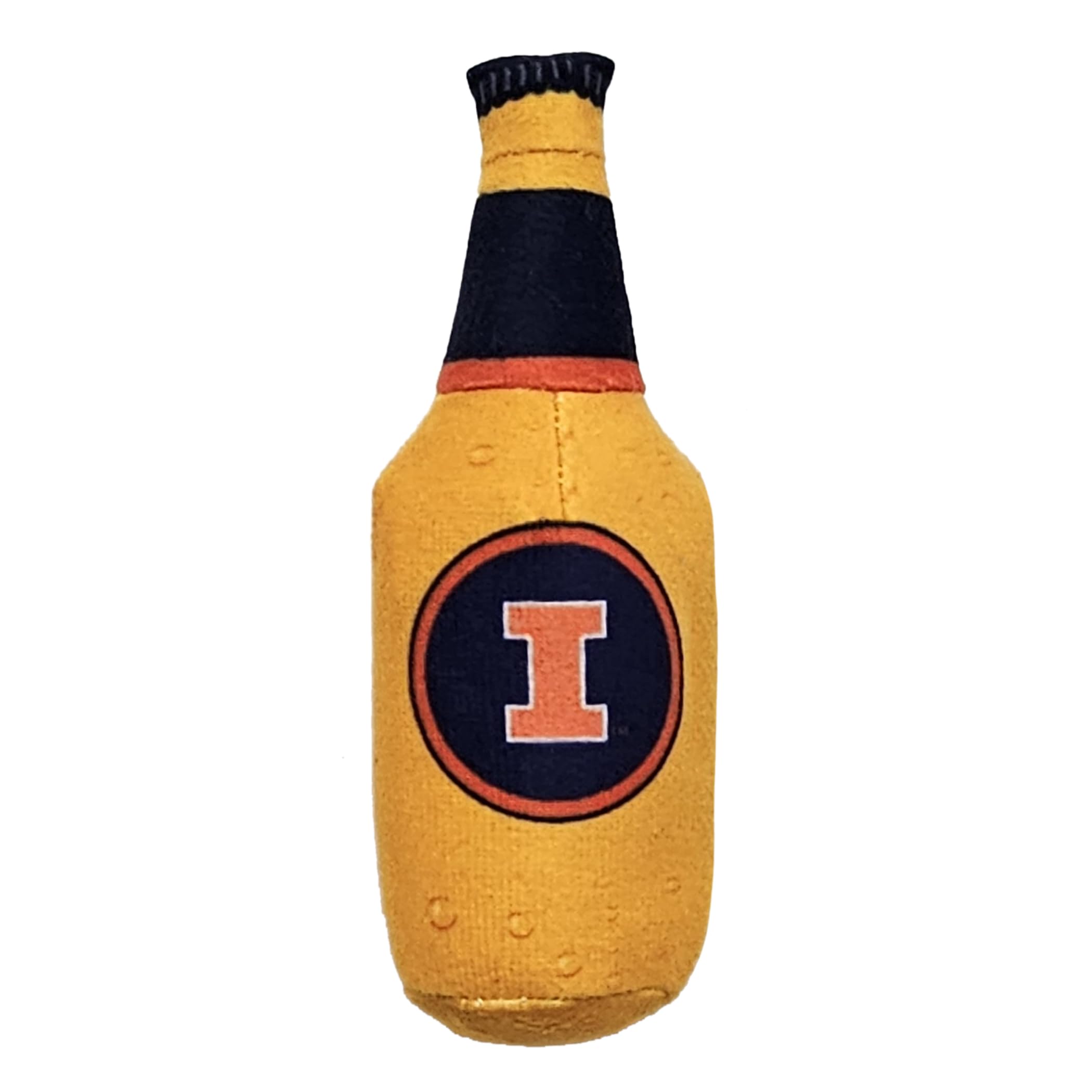 Pets First Best Plush Cat Toy Ncaa Illinois Fighting Illini Complete Set Of 3 Piece Cat Toys Filled With Fresh Catnip. Includes: