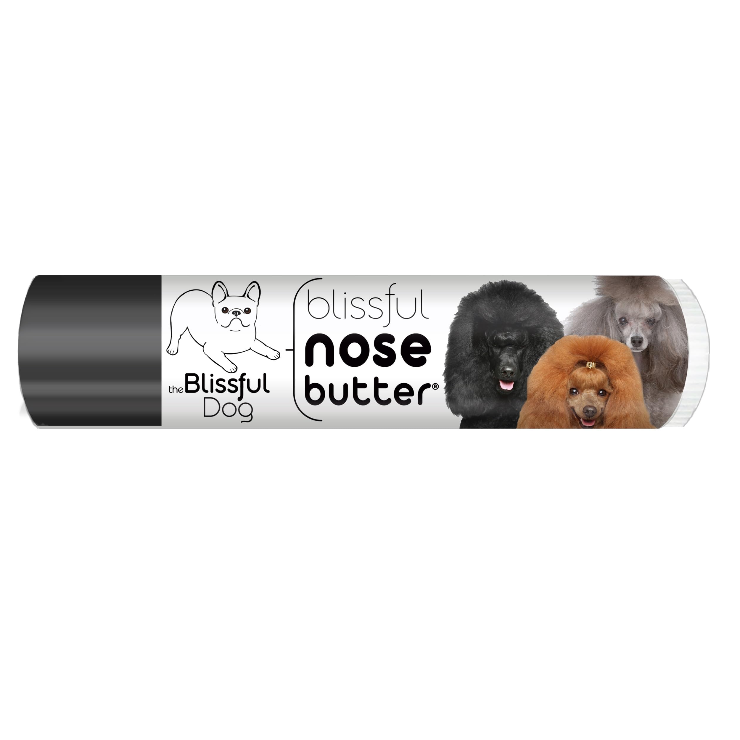 The Blissful Dog Poodle Unscented Nose Butter - Dog Nose Butter, 0.15 Ounce