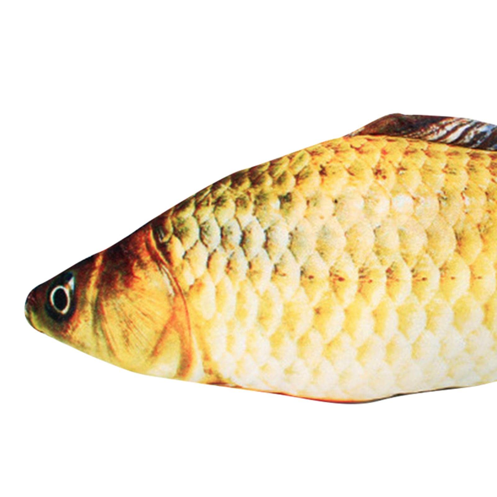 Secret Desire Plush Cat Catnip Fish Toys 18Cm Simulation Stuffed Fish Toy Practical Lovely Crucian Carp