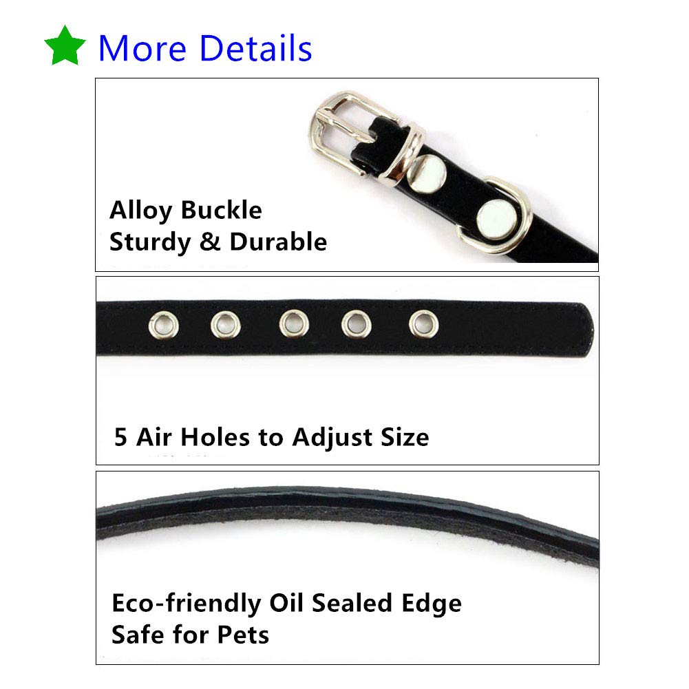 Petfavorites Valentines Flower Dog Cat Collar - Suede Puppy Wedding Collar For Kitten Small Dogs - Chihuahua Yorkie Clothes Accessories Costume Outfits, Adjustable Buckle And Handmade (Red, Size M)