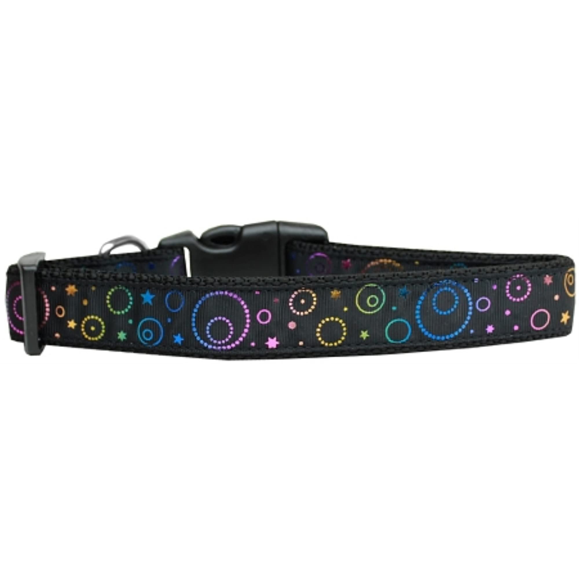 Mirage Pet Products Galactic Shimmer Nylon Dog Collar Large