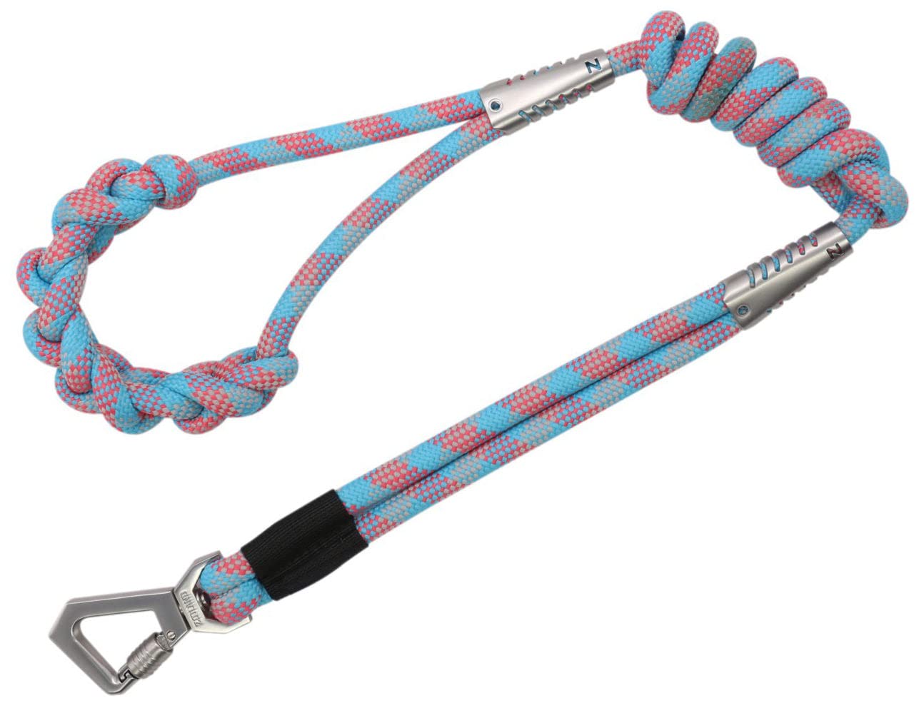 Pet Life A Neo-Craft Handmade One-Piece Knot-Gripped Training Dog Leash