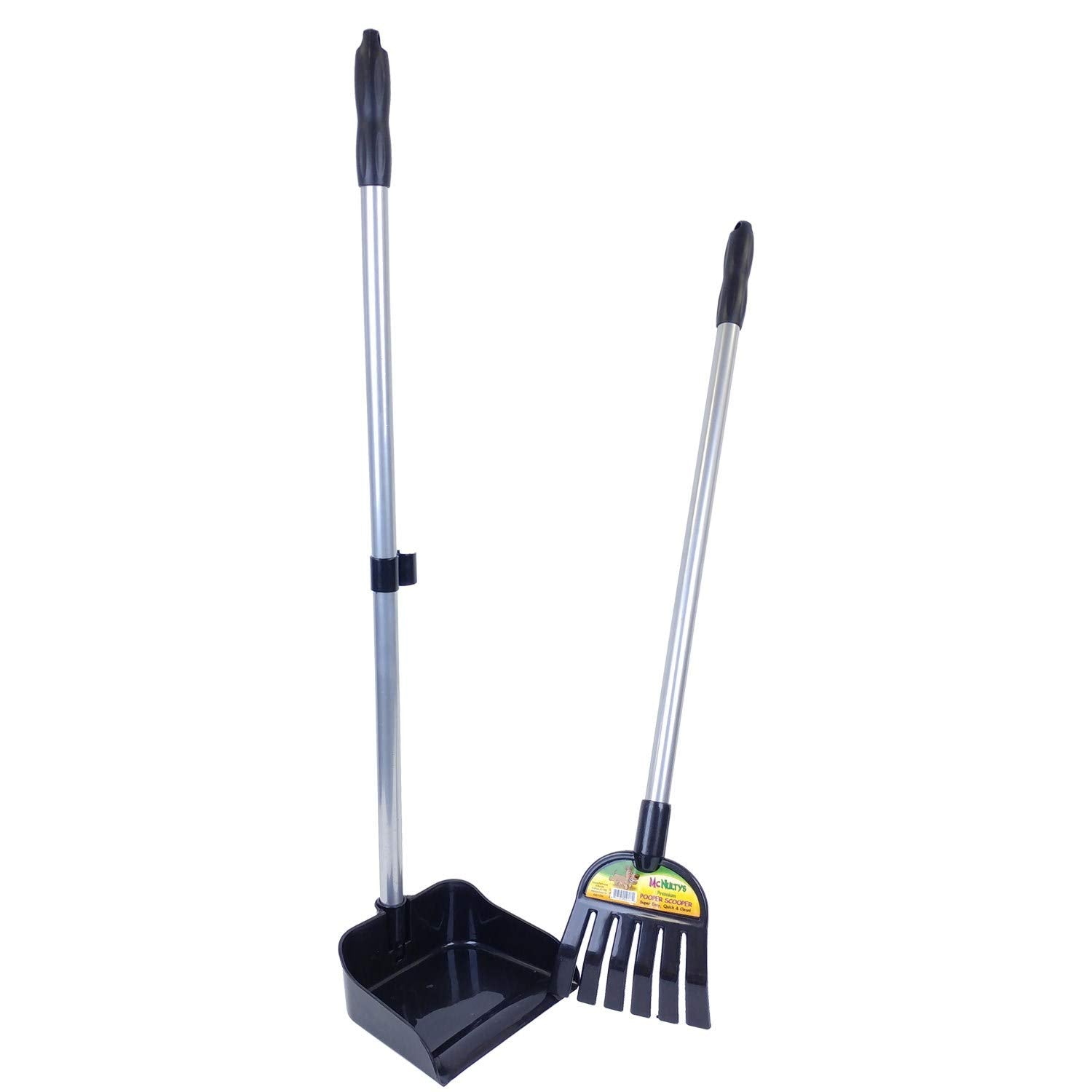 Scoochie Pet Products 377 Mcnultys Premium Pooper Scooper Set, Gray