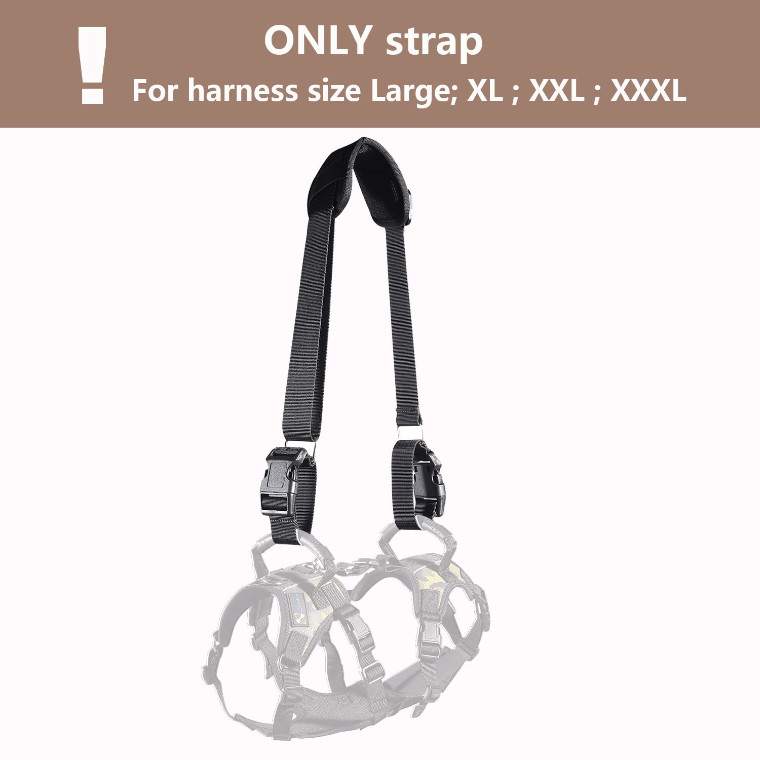 Coodeo Strap For Dog Lift Harness (Strap-1.5'')