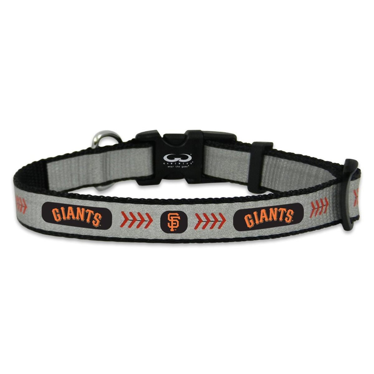 MLB San Francisco Giants Baseball Pet Collar, Small, Reflective