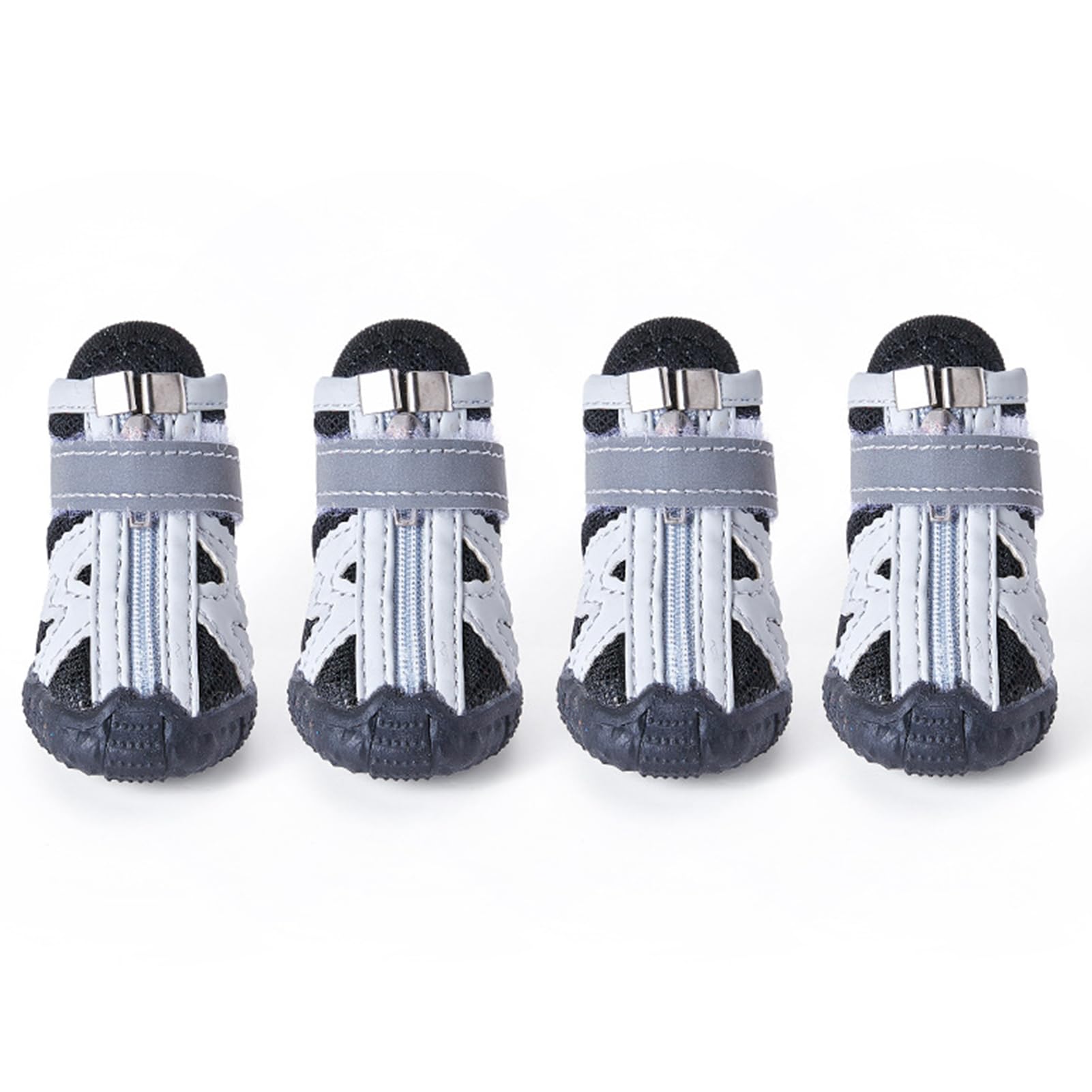 Paipeper Dog Shoes For Small Medium Dogs,Dog Boots & Paw Protectors For Hot Pavement And Winter Snow,Anti-Slip Rubber Dog Bootie