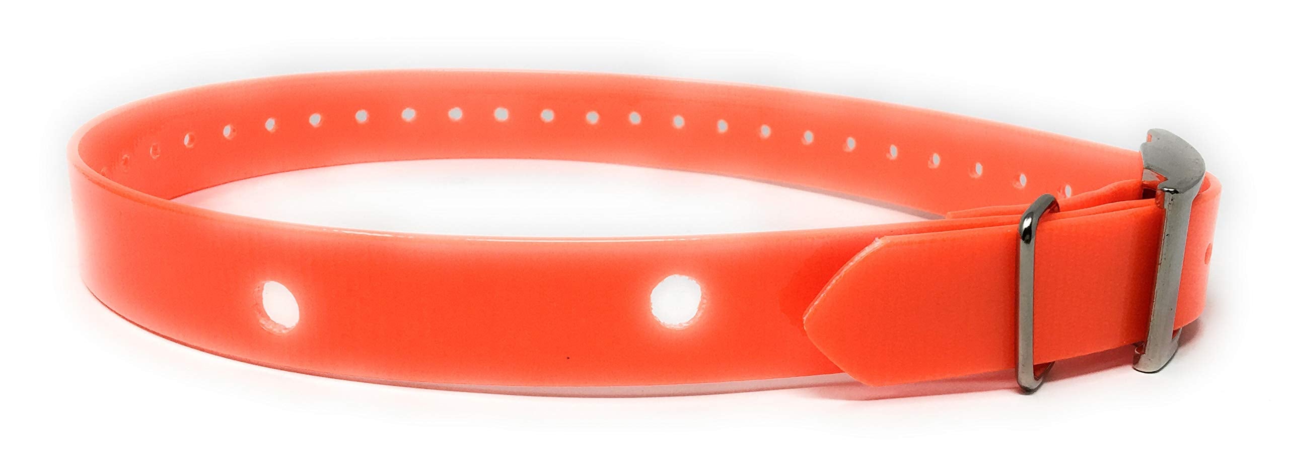 Sparky Pet Co 1'' Heavy Duty Astro Dc40 Replacement Collar Compatible Strap Dc-40, (Neon Orange)
