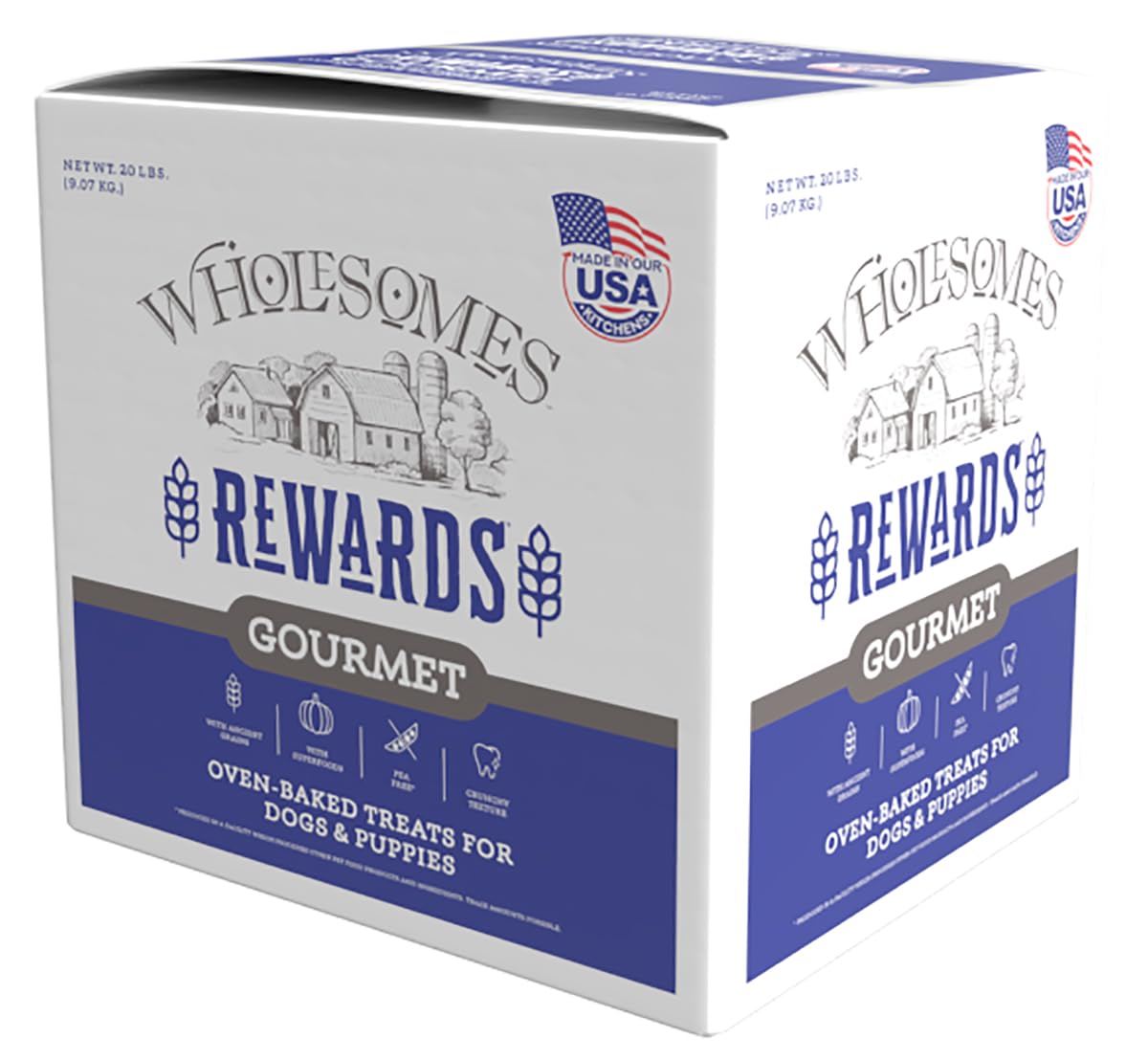 Wholesomes Gourmet Rewards Peanutty Bites 20 lb
