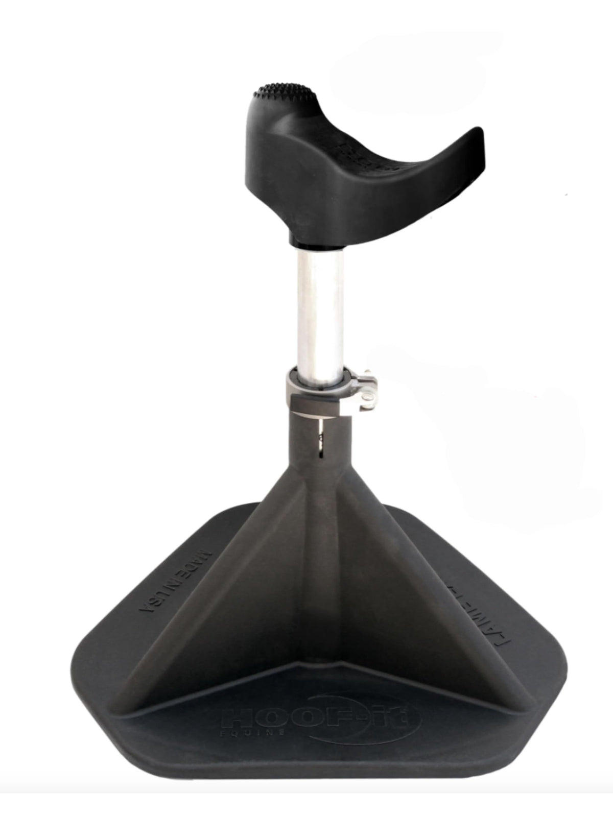 Hoof-It Blacksmith Farrier Horse Hoof Stand, Black