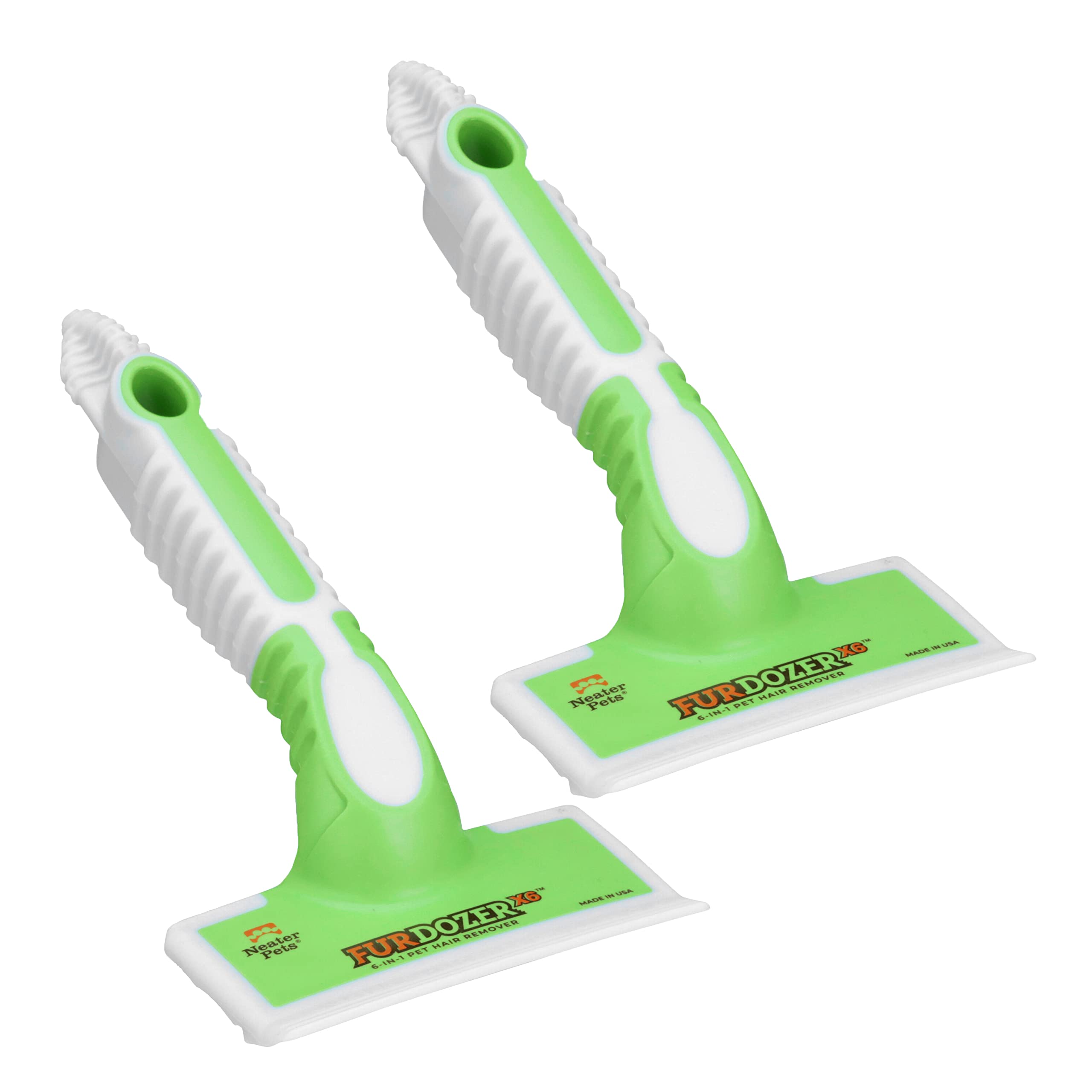 Furdozer X6 Pet Hair Remover & Auto Detailing Tool - Cat & Dog Hair Remover For Carpets, Car Interiors, Couches, Bedding, & Pet 