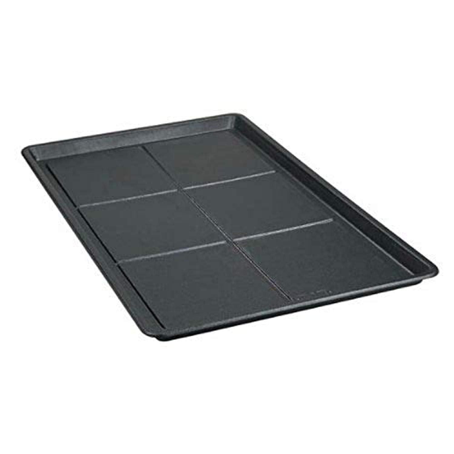 Proselect Replacement Floor Trays - Durable Easy-To-Clean Plastic Trays For Everlasting Crates - Medium/Large, 36' X 23', Black