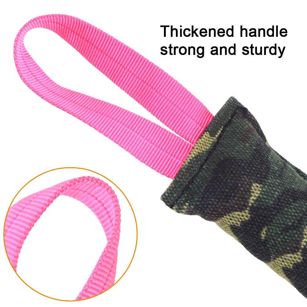 Dog Tug Toy Dog Training Bite Pillow Jute Bite Toy - Best for Tug of War, Puppy Training Interactive Play - Interactive Toys for