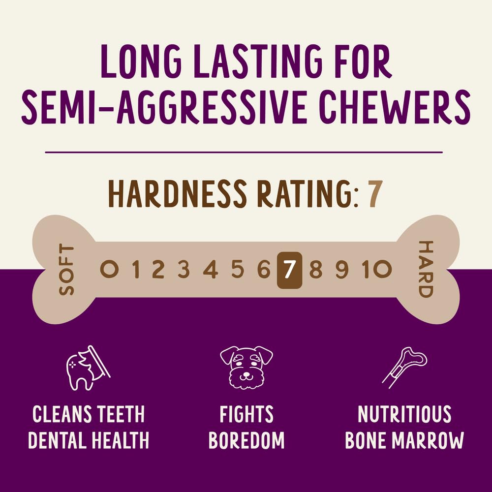 Health Extension Natural Elk Antlers for Dogs, Small Sliced - Long-Lasting Chews for Aggressive Chewers, Dental Health Promotion