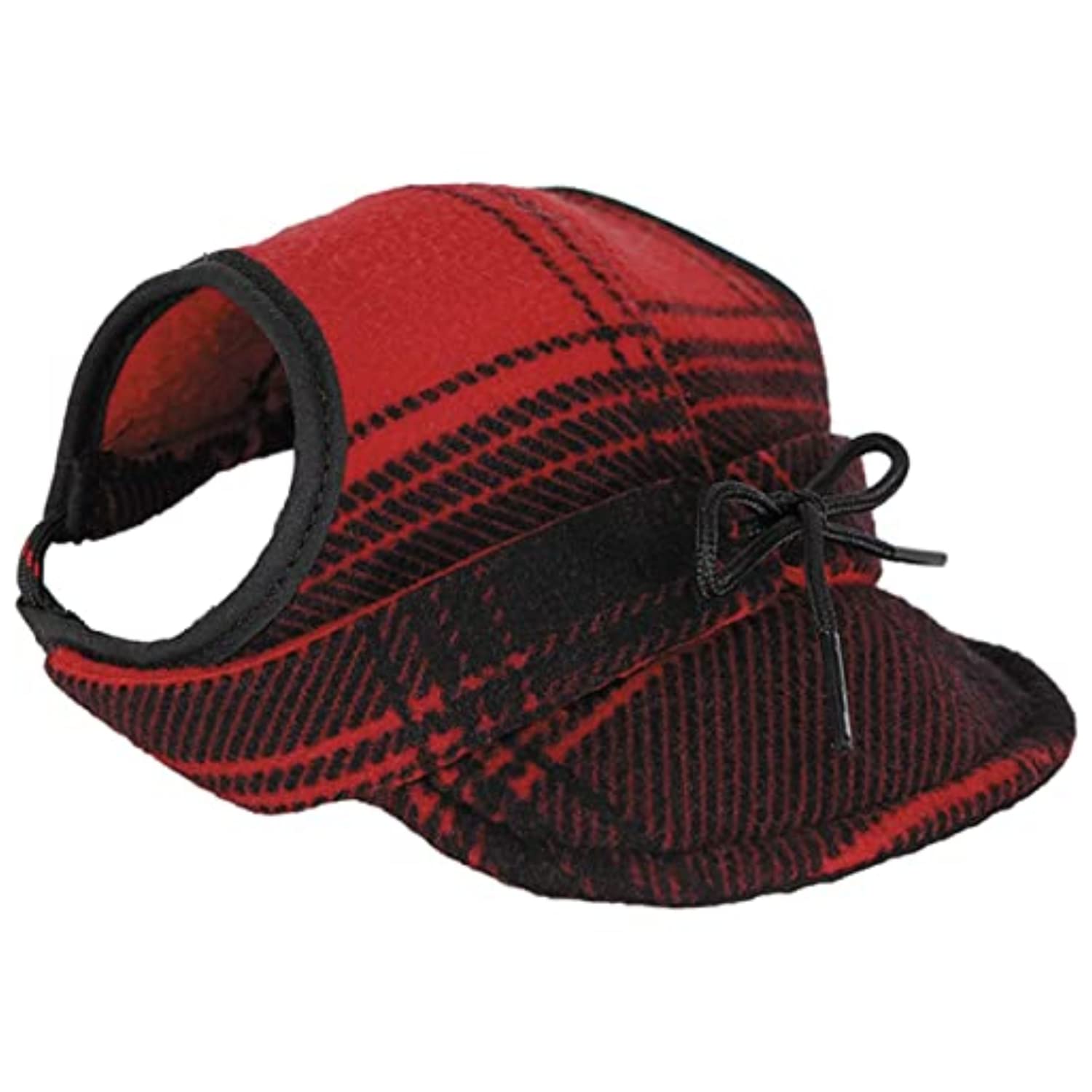 Stormy Kromer Critter Kromer For Her, Red/Black Plaid, Medium