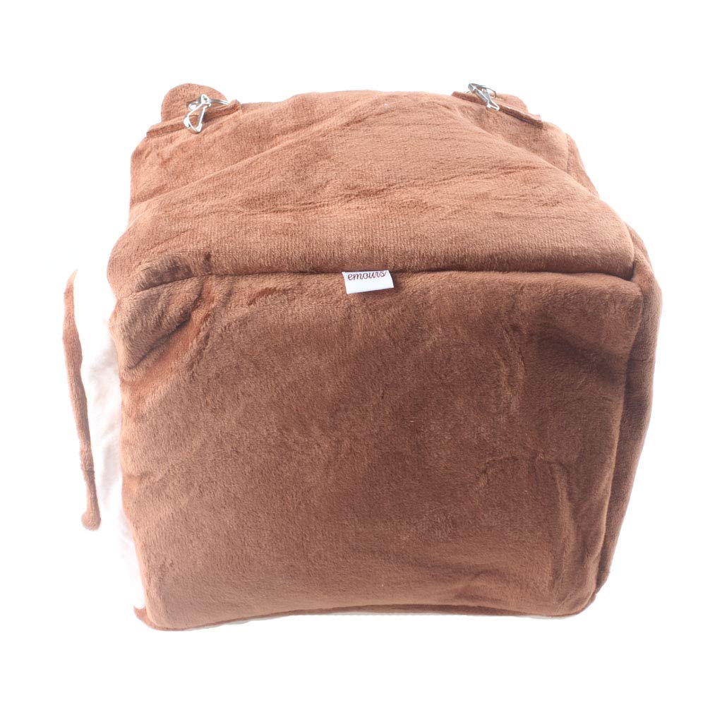 Emours Small Animal Warmly House Cage Hanging Bed With Bed Mat For Chinchilla, Guinea Pigs, Squirrel And Other Similar Size Animals, Large