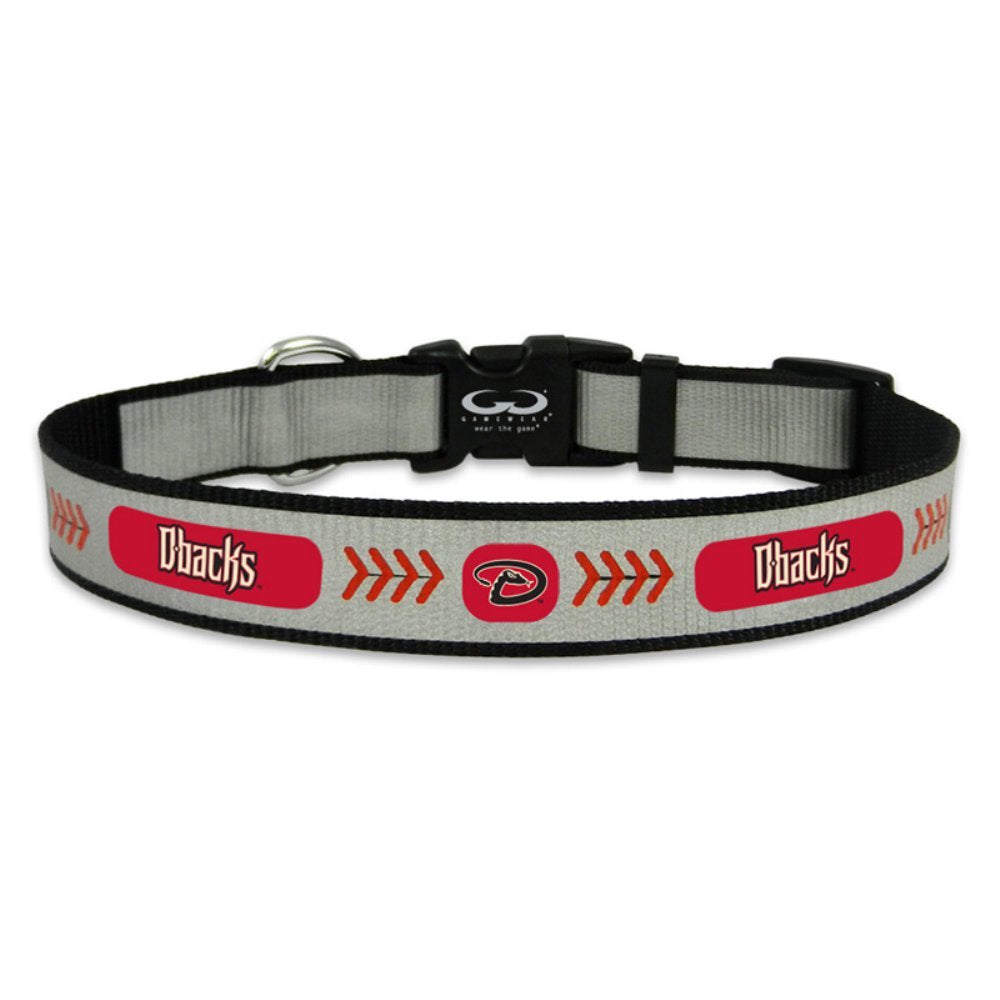 Mlb Arizona Diamondbacks Baseball Pet Collar, Medium, Reflective